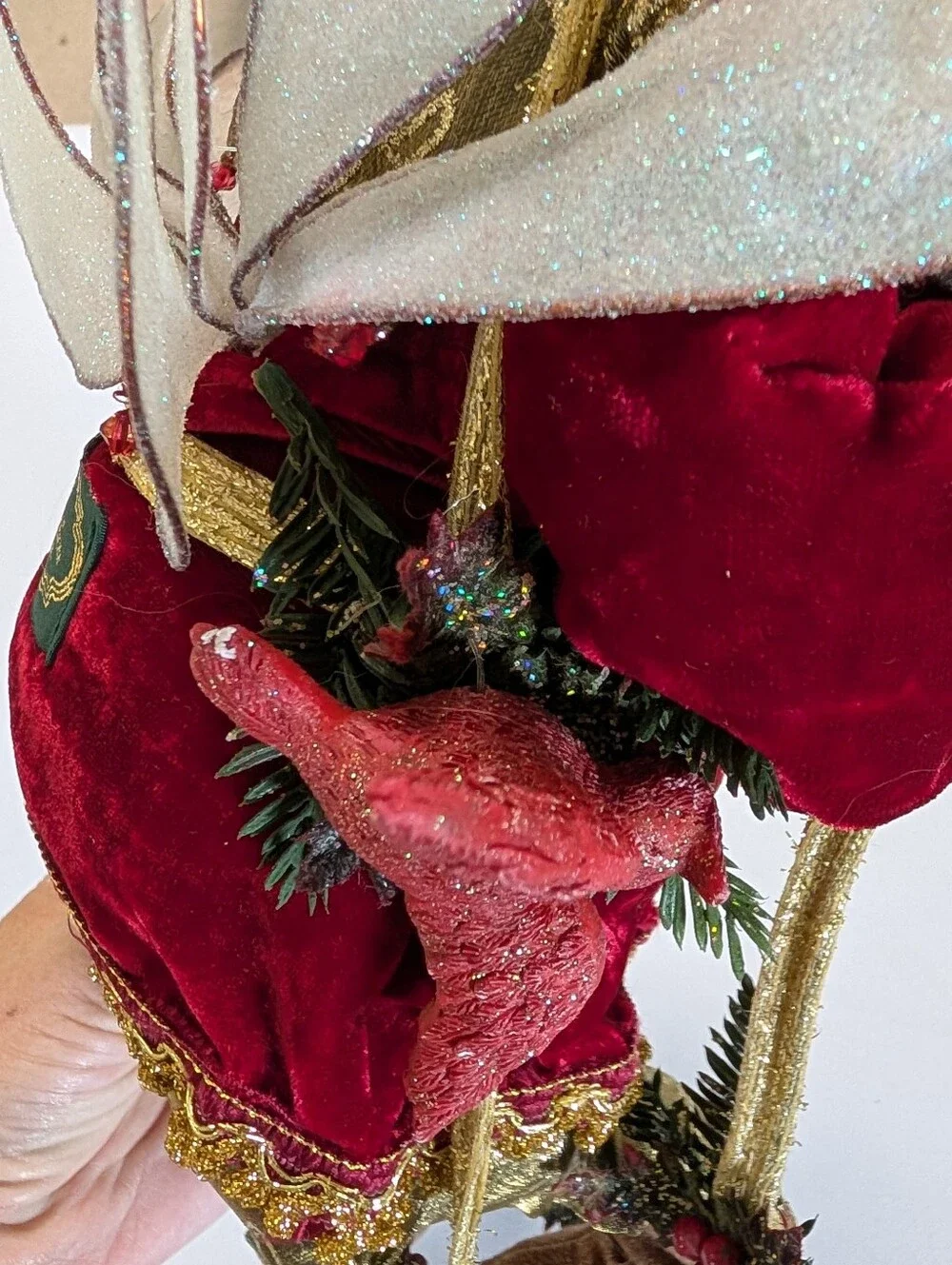 vintage MARK ROBERTS santa claus fairy